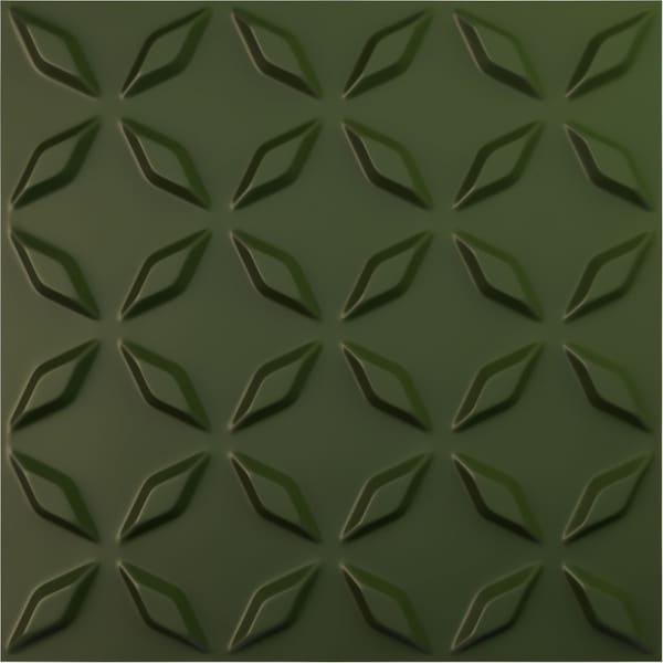 Ekena Millwork 19 5/8in. W x 19 5/8in. H Delfina EnduraWall Decorative 3D Wall Panel Covers 2.67 Sq. Ft. WP20X20DLGCG - main